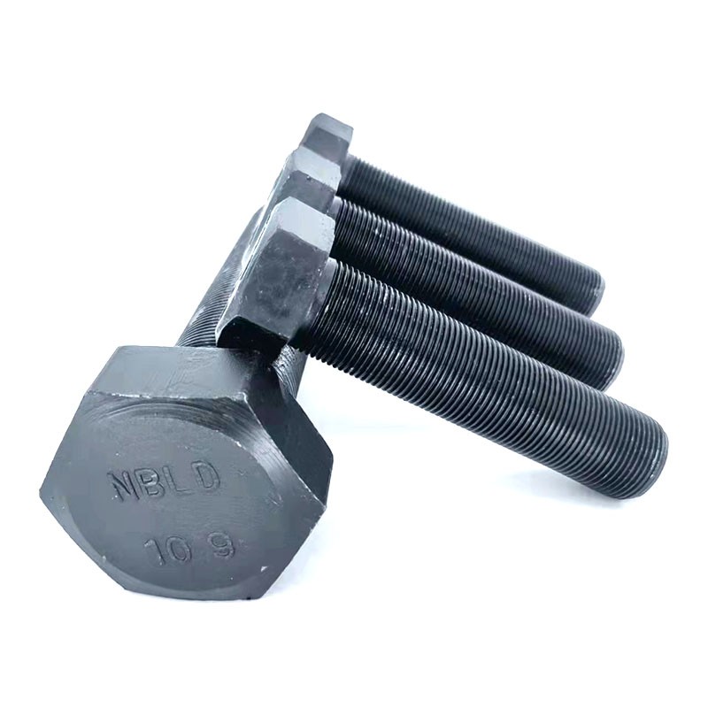 10.9级细牙细丝全牙外六角螺丝螺栓螺杆M24M27M30M36*3x2x1.5x3 - 图0