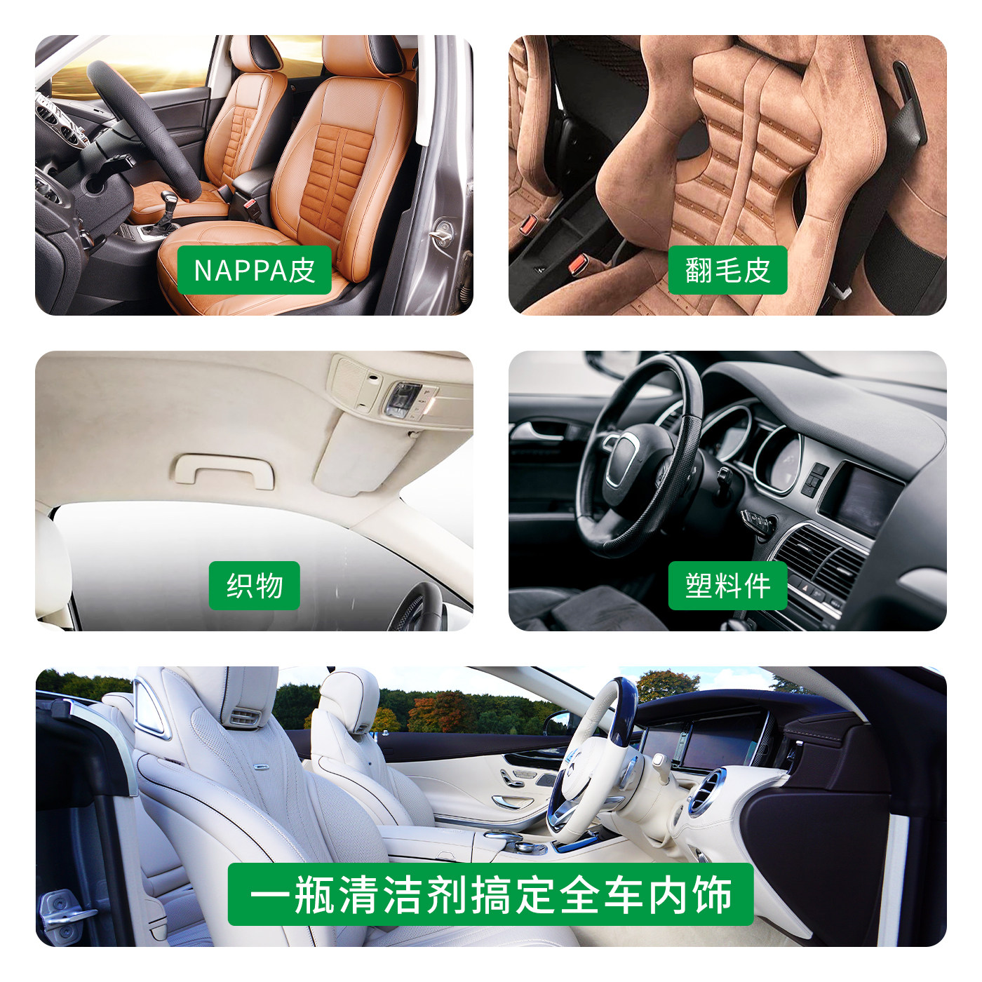 sonax德国进口汽车内饰清洁剂真皮座椅车顶棚翻毛皮内饰清洗去污,淘宝优惠券,粉丝福利购,淘宝优惠卷