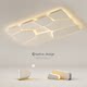 Full-spectrum living room ceiling lamp that emits light from the side without dazzling the eyes