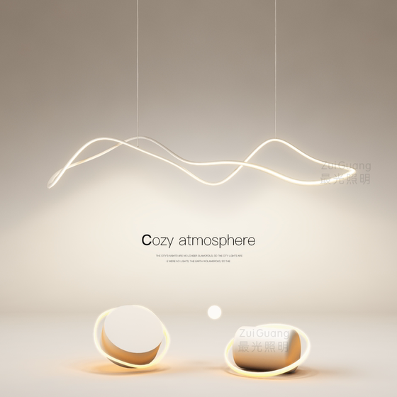 The brightest simple modern creative led restaurant light