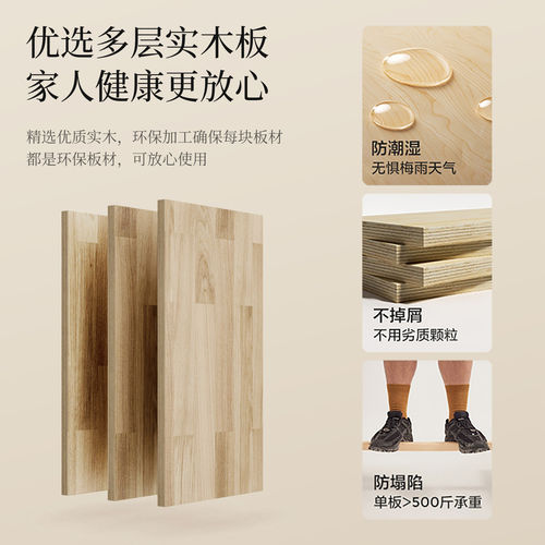 新中式胡桃木浴室柜组合陶瓷一体洗手盆洗脸盆卫生间洗漱台卫浴柜 - 图2