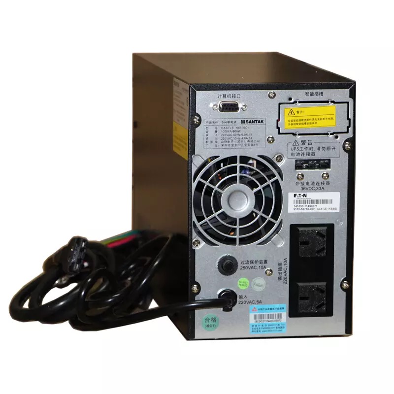 山特 SANTAK UPS不间断电源 C1KS 延长4小时1KVA 800W稳压100AH - 图3