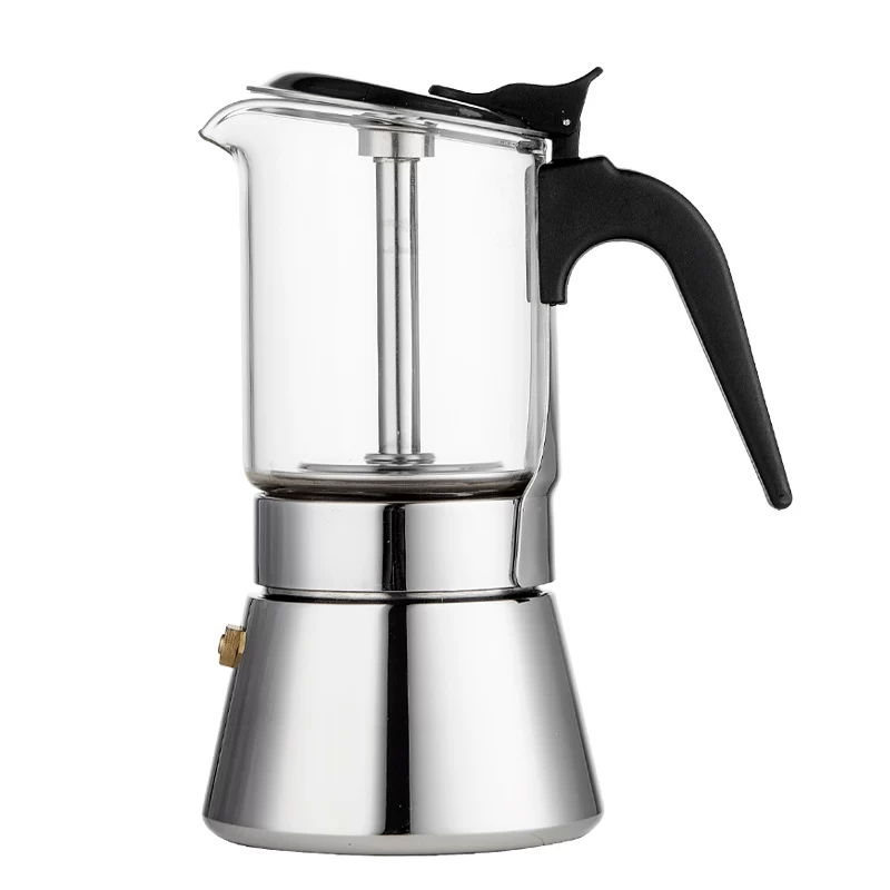 Кофейник Bincoo с двойным клапаном Mocha, кофейник, популярный, экстракция вручную, закрытая крышка, уличная фильтросная бумага, кофемашина дома