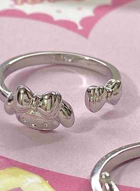 库洛米软妹三丽鸥美乐蒂戒指