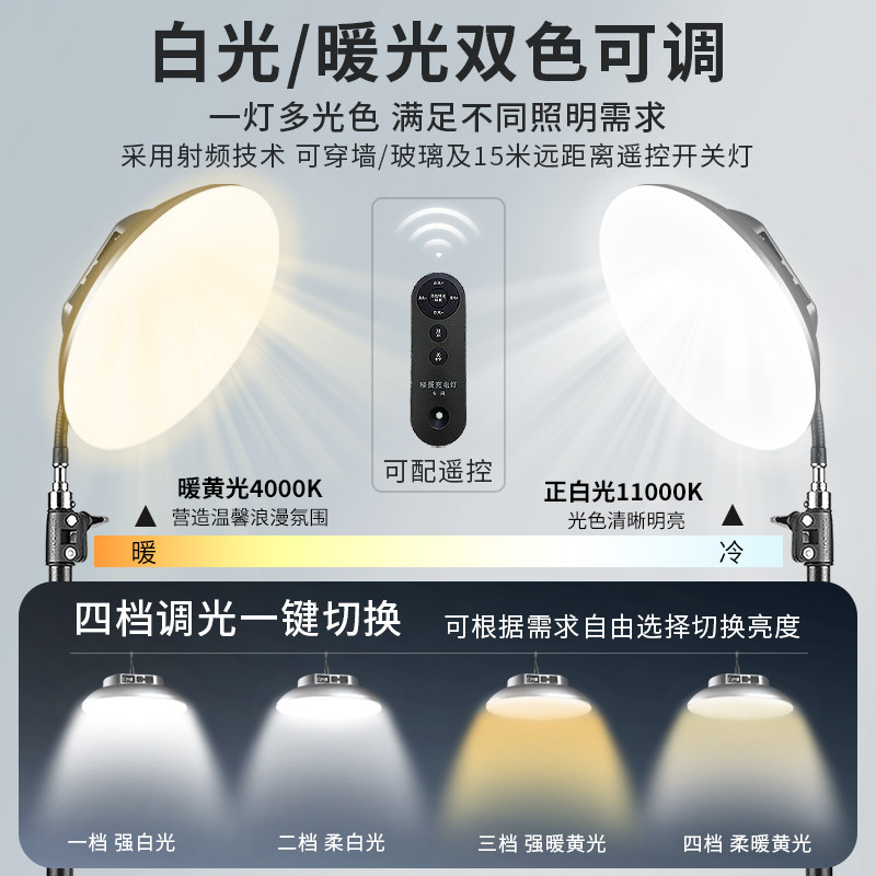 户外照明灯新款充电便携式超亮超长续航停电应急灯摆摊灯露营灯,淘宝优惠券,粉丝福利购,淘宝优惠卷