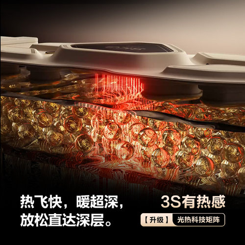 母亲节礼物一博同款skg按摩仪肩颈按摩腰部按摩器金腰带G7ultra - 图0