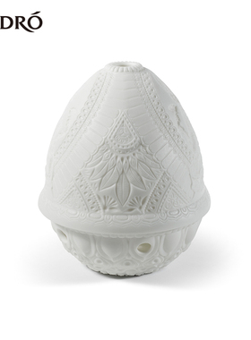 lladro雅致玲珑流光灯蜡烛摆件