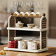 Medieval style cup storage rack desktop water cup storage rack