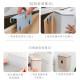 Wall mounted kitchen trash can with lid