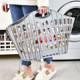 Household storage basket bathroom dirty clothes storage basket