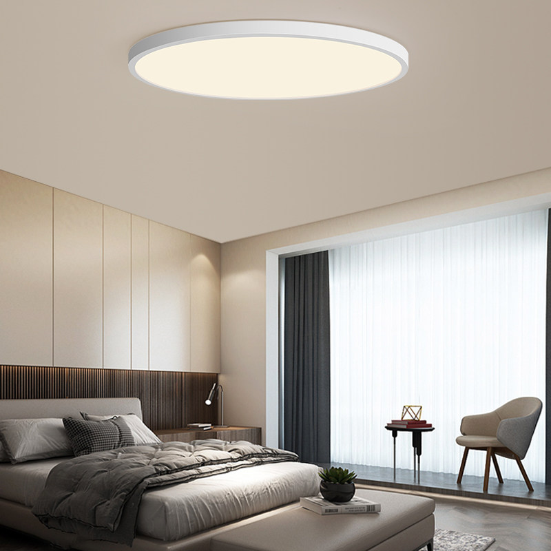 极简超薄led护眼圆形阳台吸顶灯 小时光灯具餐厅/卧室/书房吸顶灯