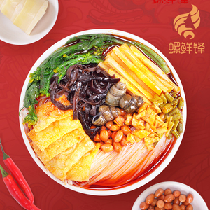 柳州正宗螺狮粉速食330g*5袋