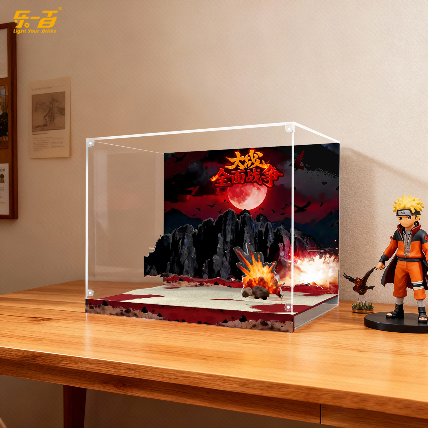 Suitable for Shippuden vs. Akatsuki organization storage display box