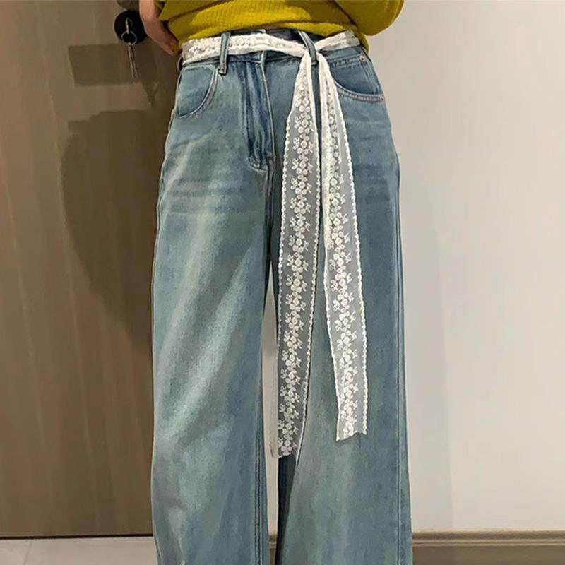 韩系黑色纯欲蕾丝飘带女细长条丝巾发带绑发复古装饰领巾腰带春夏,淘宝优惠券,粉丝福利购,淘宝优惠卷