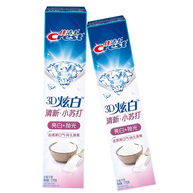 Crest Toothpaste 3D Whitening Fresh Baking Soda 170