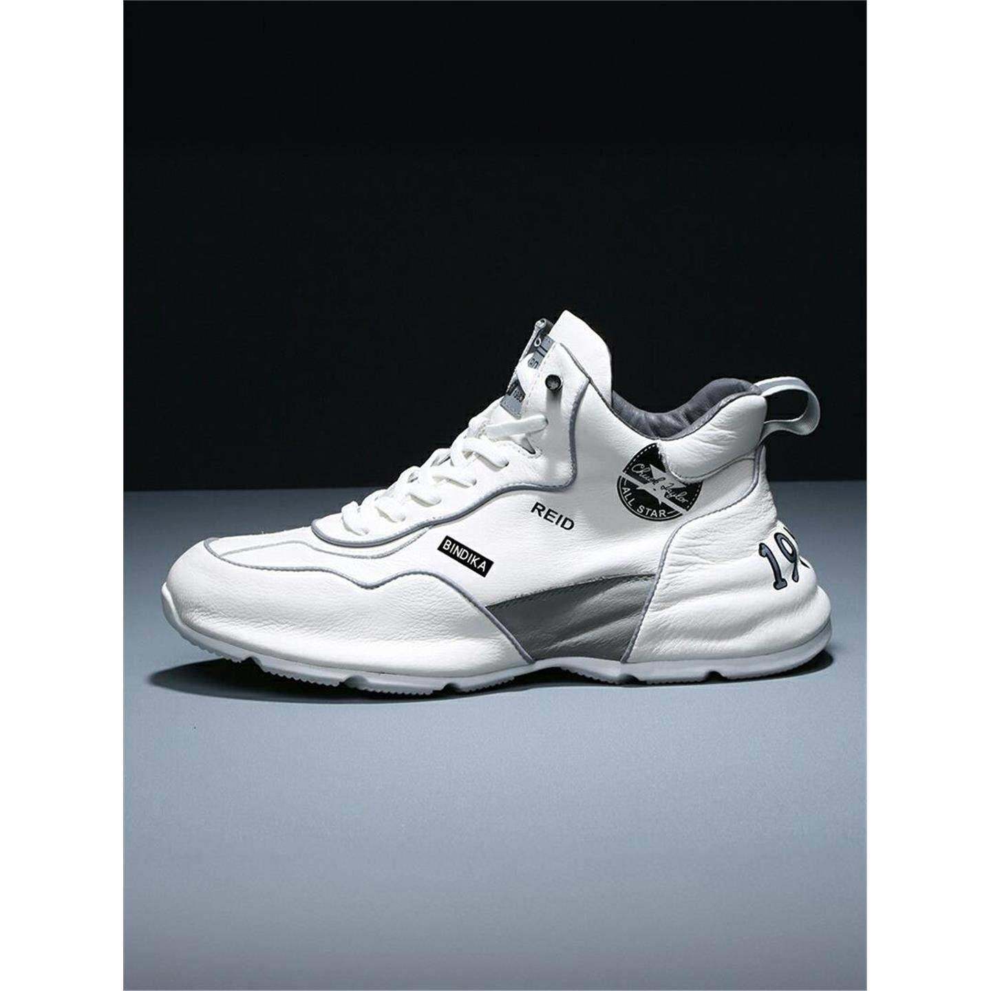 男鞋冬季加绒2026新款软底增高运动小白鞋真皮透气百搭休闲老爹鞋,淘宝优惠券,粉丝福利购,淘宝优惠卷