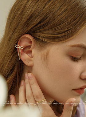 AIR-HORIZON耳夹锆石甜美适合