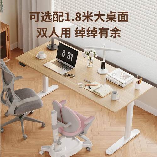 乐歌智能电动升降桌居家办公升降桌书桌电脑桌学习桌大尺寸办公桌 - 图3