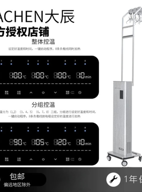 DC大辰A4超薄双屏显示烫发机 智能恒温整体控温分组精准控温