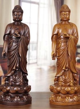 纯实木摆件雕塑供奉佛像