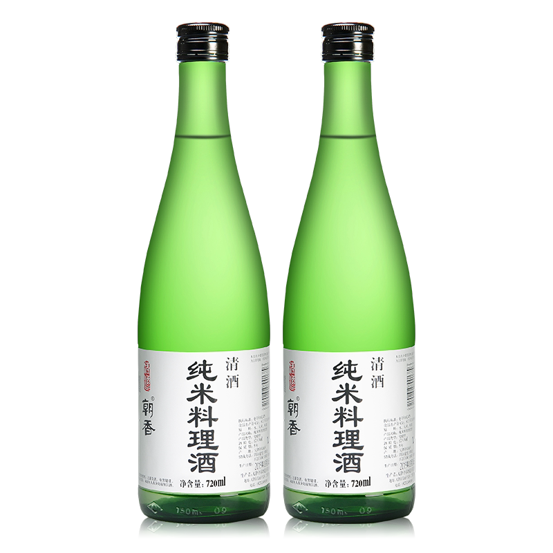 朝香纯米料理750ml两瓶组合洋酒发酵清酒