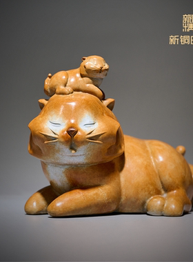 双十一大促纯铜工艺品摆件