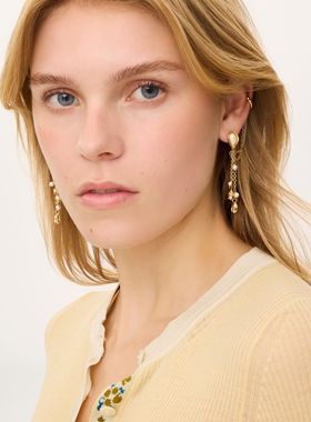 【新品】Chloe蔻依 2026冬季新品CHLOE TULIP耳环