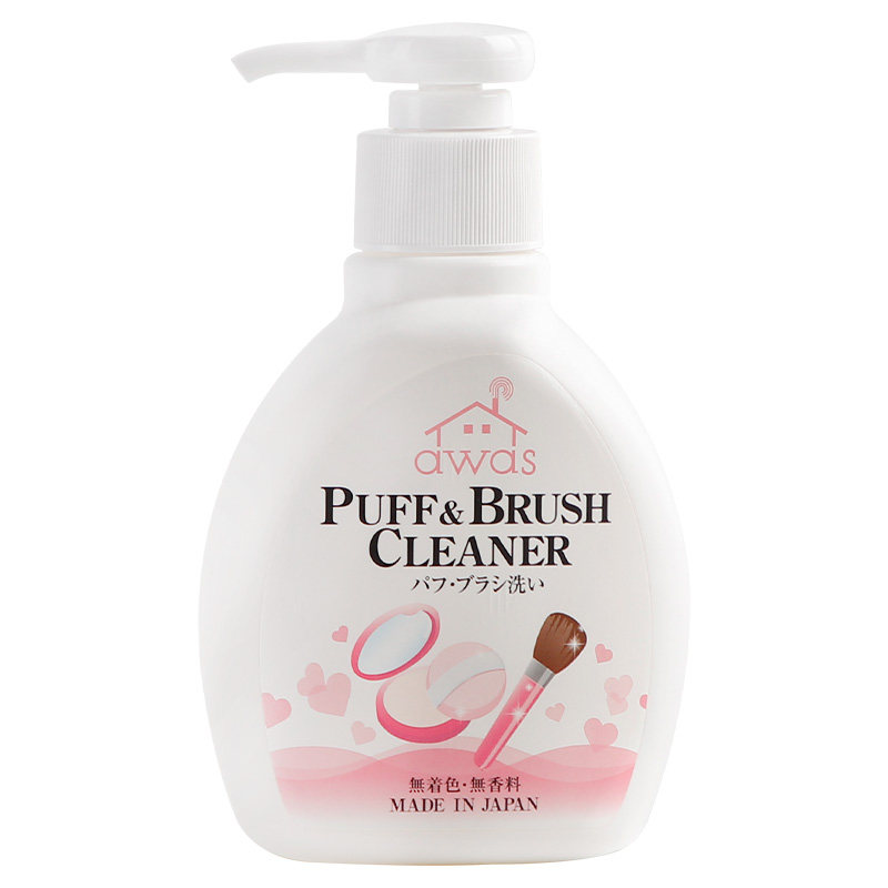 日本rocket粉扑粉刷化妆工具清洁剂 家之物语居家日用多用途清洁剂