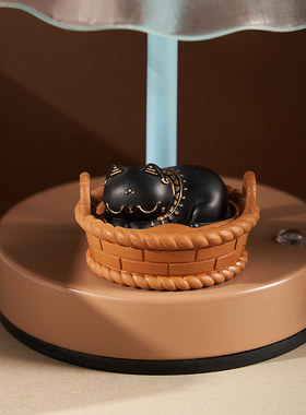 大英博物馆巴斯特萌猫氛围灯摆件