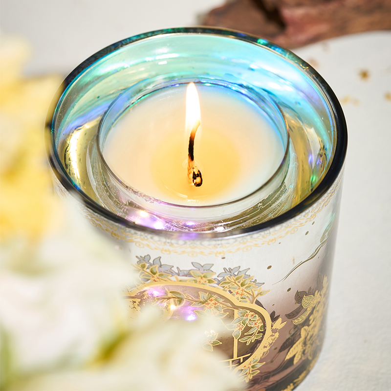 大英博物馆东方梦境系列果冻蜡烛金桂映叶香氛礼盒中秋节礼物 - 图0