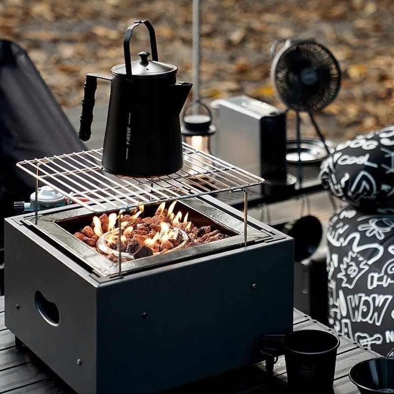 围炉取暖器蒙古包取暖炉庭院烧烤火炉煤气燃气灶户外真火壁炉烤,淘宝优惠券,粉丝福利购,淘宝优惠卷