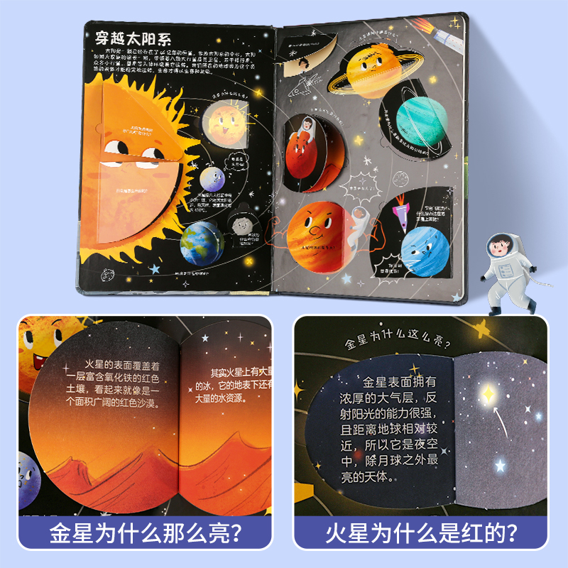 好奇孩子百问百答儿童课外阅读书籍 恐龙交通身体雨林动物 儿童幼儿科普书籍十万个为什么百科全书 小学生3d立体书3-6-8-10岁以上