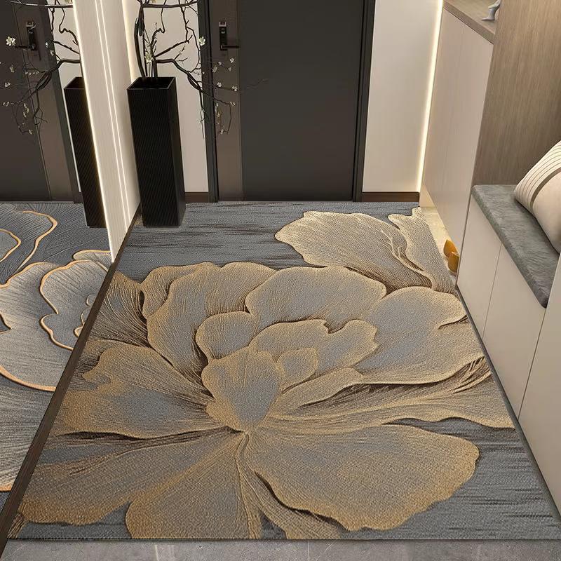 入户门地垫进门门口门垫脚垫PVC可擦免洗家用进户皮革地毯可裁剪 - 图3