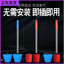   Fall Sewer Toilet Choke Plug Hole Stopper Leak Hole Pool Choke Plug stopper Deodorant Plug Lid Large Bedpan