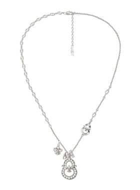 MASW复古满钻葫芦项链新款气质