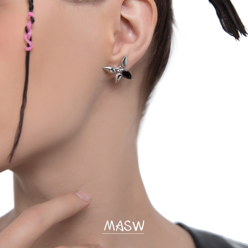 masw麻秀原创设计 麻秀耳钉