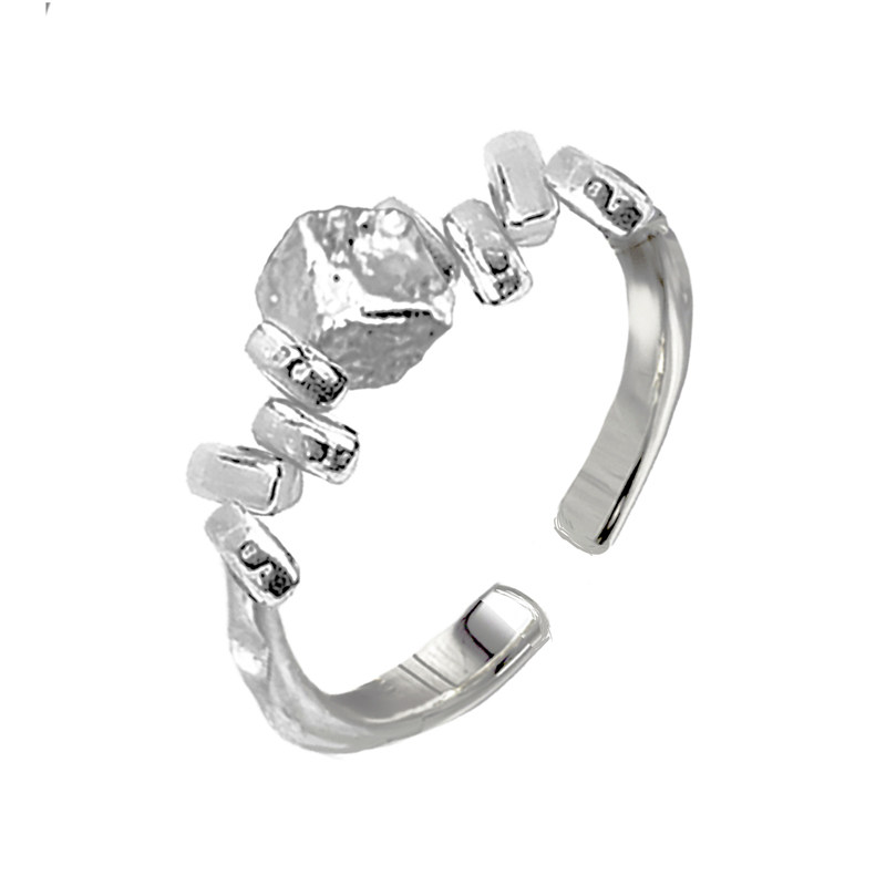 masw麻秀原创设计男女轻奢纯银戒指 麻秀戒指/指环