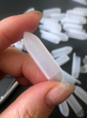 美甲死皮剪保护套塑料套子保护刀口防摔剪刀盖子透明专用指甲工具