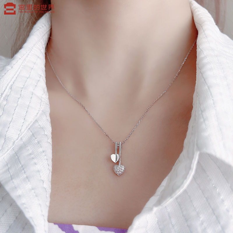 故宫龙年文创宫廷心语项链耳饰套装轻奢送女朋友三八妇女节礼物