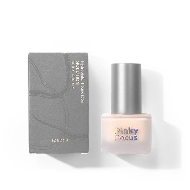 New pinkyfocus permeable Foundation Lotion waterproof, oilH - 图1