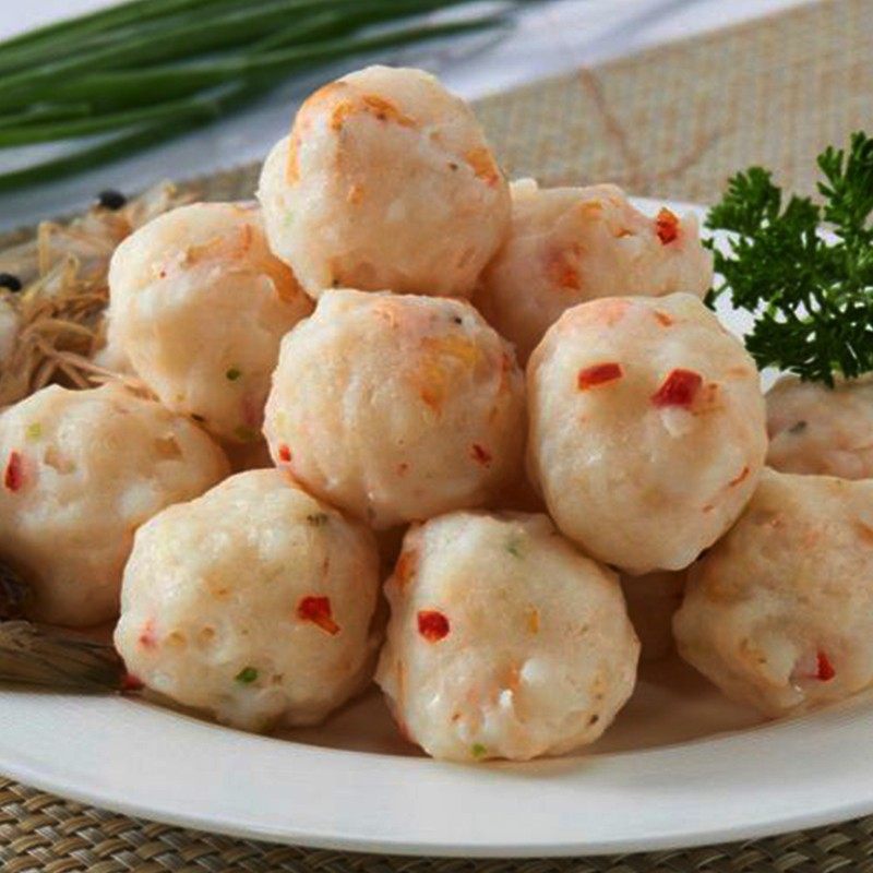 珍享海虾爆蛋 墨鱼爆蛋 海虾爆烤小丸子 火锅丸子油炸食材约125粒,淘宝优惠券,粉丝福利购,淘宝优惠卷