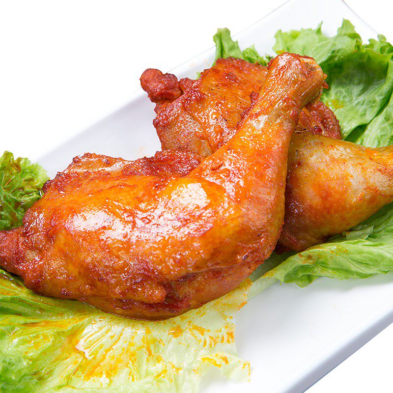 香圣海奥尔良烤鸡腿60个全腿秘制鸡边腿霸王腿商用烤全腿调理鸡腿