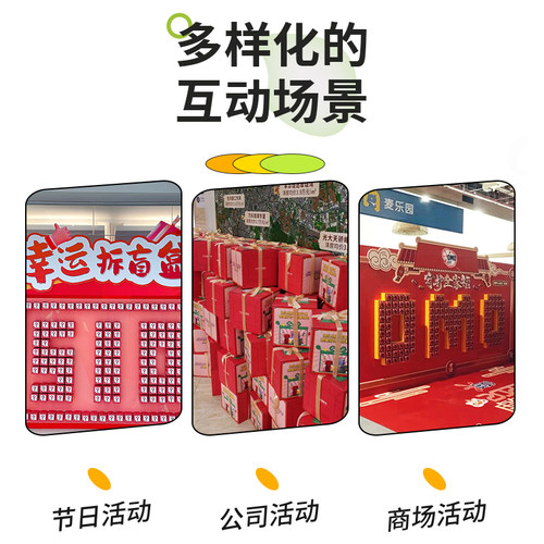 盲盒盒子抽奖包装空盒批发定制惊喜直播礼物定做玩偶手办彩盒制作 - 图3
