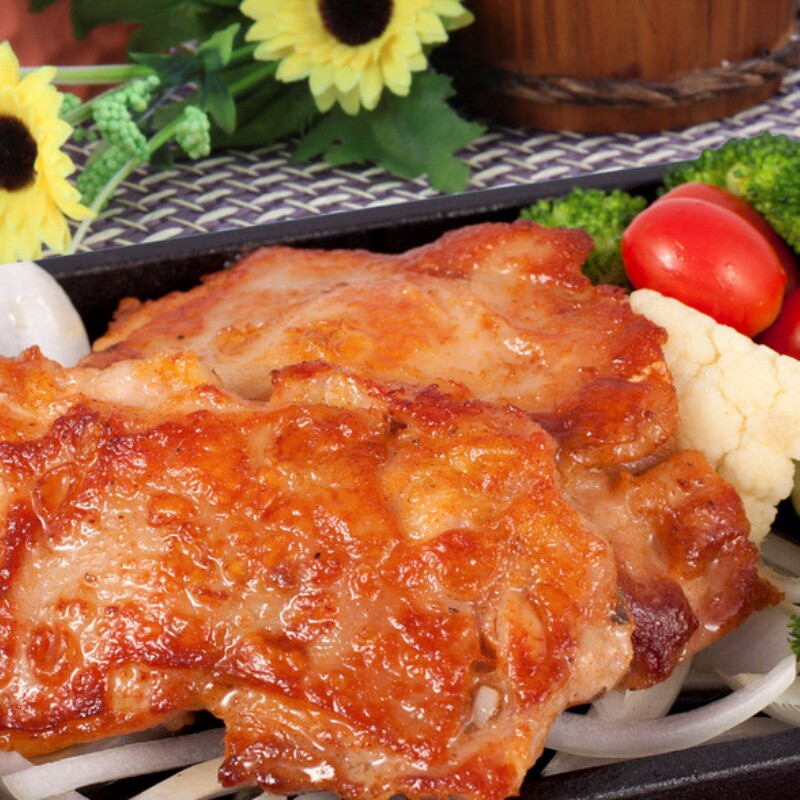 整箱千般就新奥尔良脆皮鸡扒冷冻带皮鸡腿排中西餐食材半成品商用