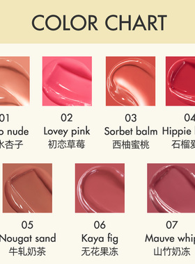 romand果冻唇膏滋润保湿