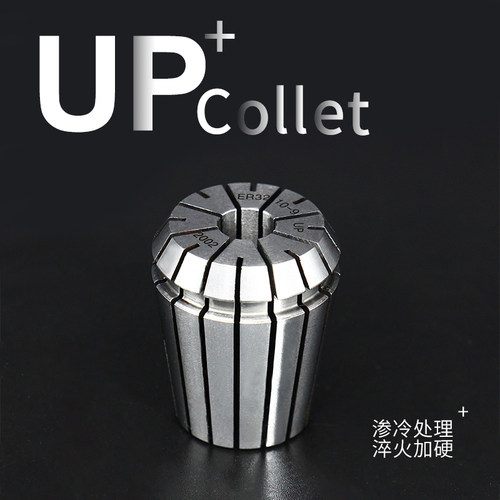 ER32弹性筒夹 ER8 11 16 20 25 40弹簧夹头数控CNC雕刻机刀柄夹头 - 图0