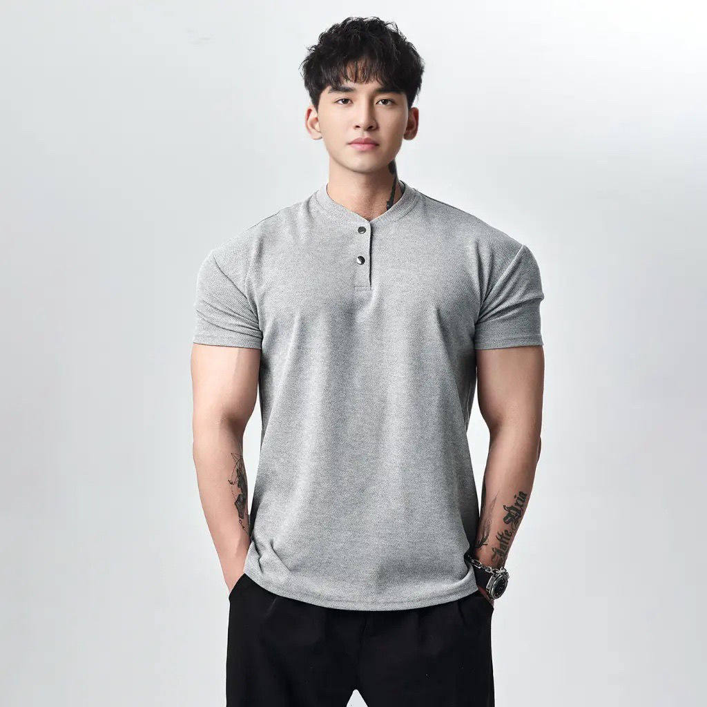 Lueron Waclon夏季250g显壮收袖口Polo衫短袖T恤男透气运动健身,淘宝优惠券,粉丝福利购,淘宝优惠卷