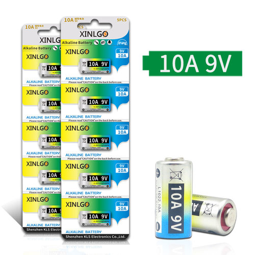 10A9V小电池短款L1022 9V10A 电动卷帘门车库闸门遥控器电子圆柱 - 图3