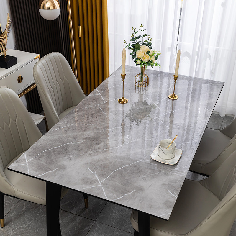 PVC不透明桌布防水防油防烫免洗餐桌垫北欧长方形茶几垫桌面垫,淘宝优惠券,粉丝福利购,淘宝优惠卷