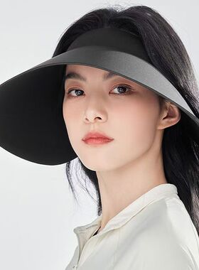防晒帽女夏季遮阳防紫外线空顶大